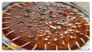 تزیین حلوا مجلسی