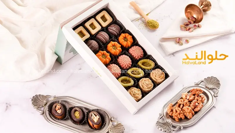 طرز تهیه حلوای خرما و گردو
