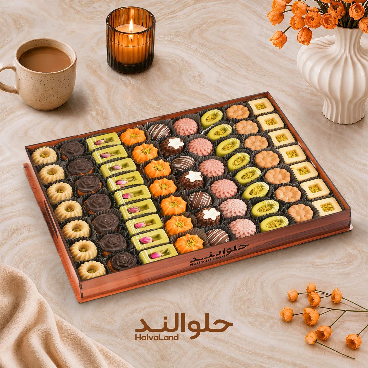کد محصول 20 (میکس حلوا مدرن و برشتوک) حلوالند